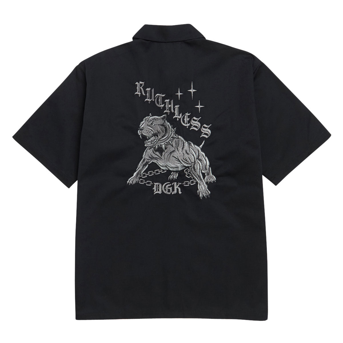 DGK Perro Work Shirt - Black image 1