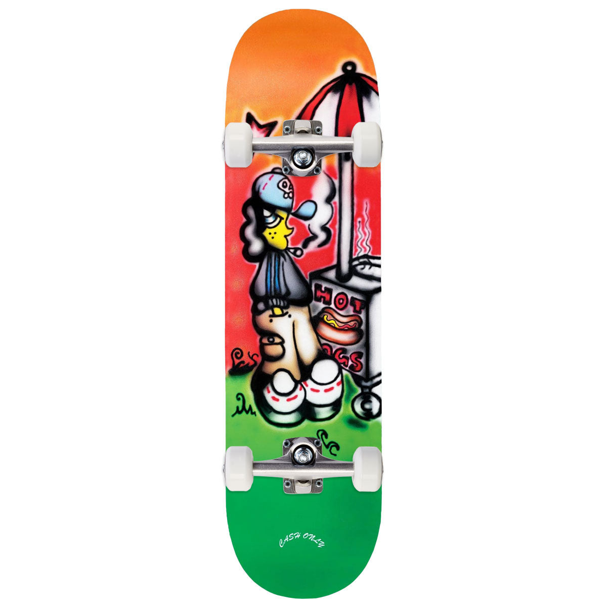 Cash Only Glizzy Skateboard Complete - 8.25