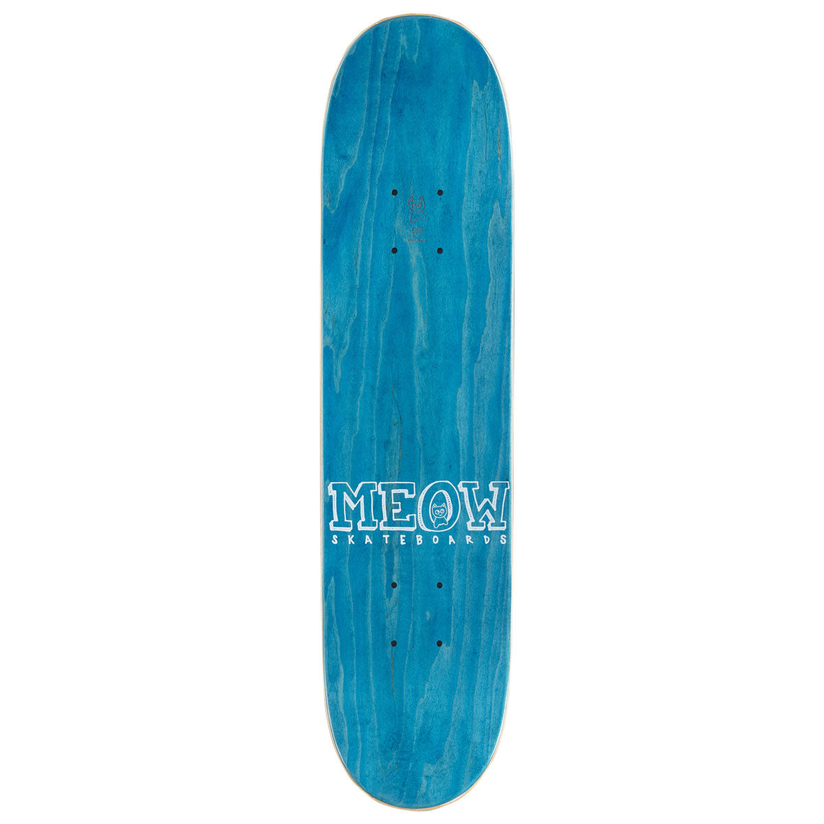 Meow Sticker Pile Skateboard Complete - Purple - 7.00