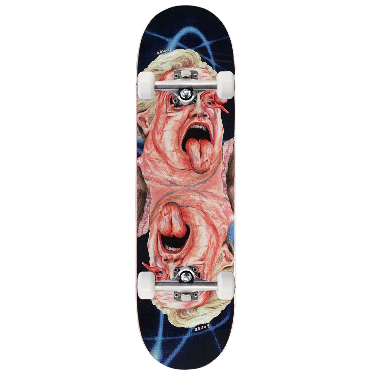 Baker Rowan Zorilla Block Busters Twin Skateboard Complete - 8.38