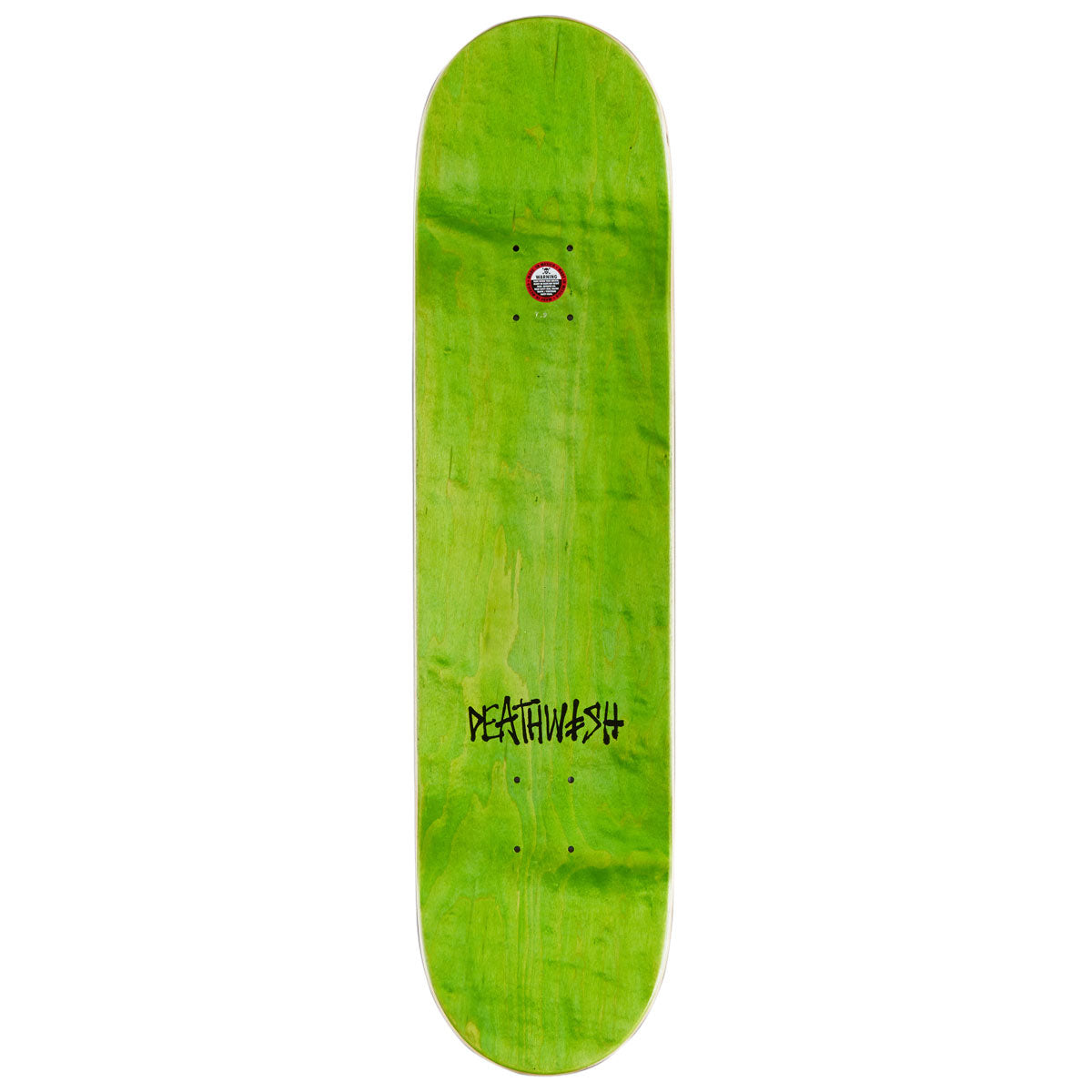 Deathwish Deathspray Skateboard Deck - Black/White - 7.90