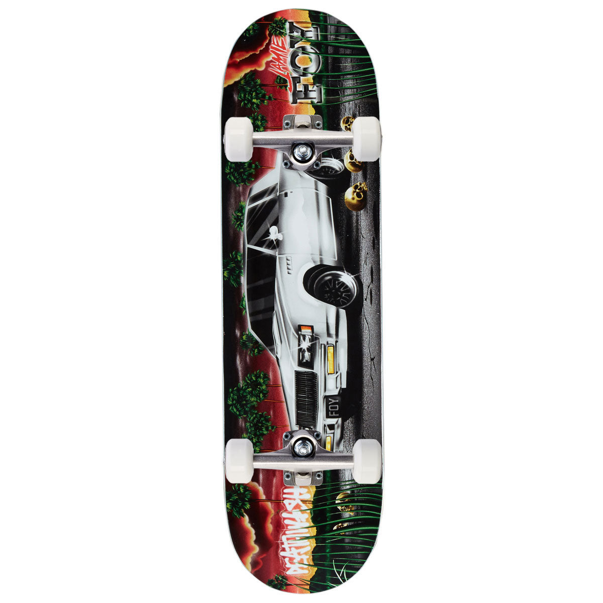Deathwish Jamie Foy Samborgini Twin Skateboard Complete - 8.50