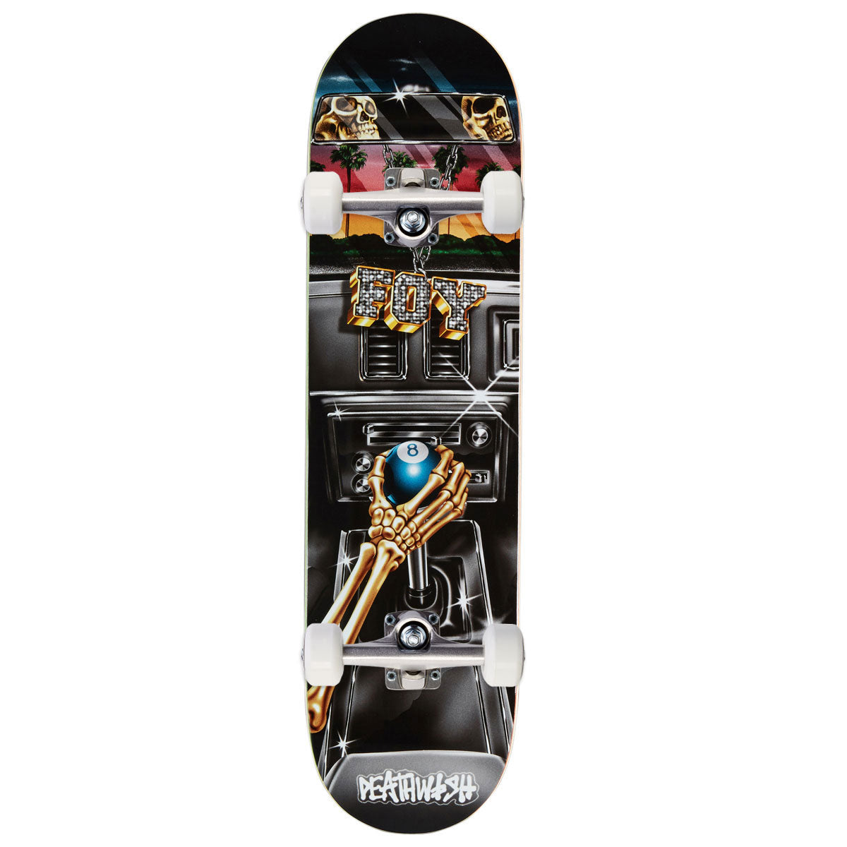 Deathwish Jamie Foy Samborgini Shifter Skateboard Complete - 8.00