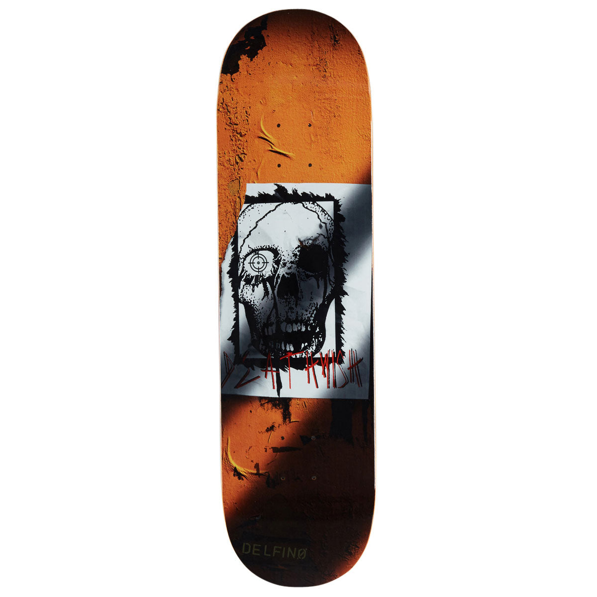 Deathwish Pedro Delfino Torn Skateboard Deck - 8.25