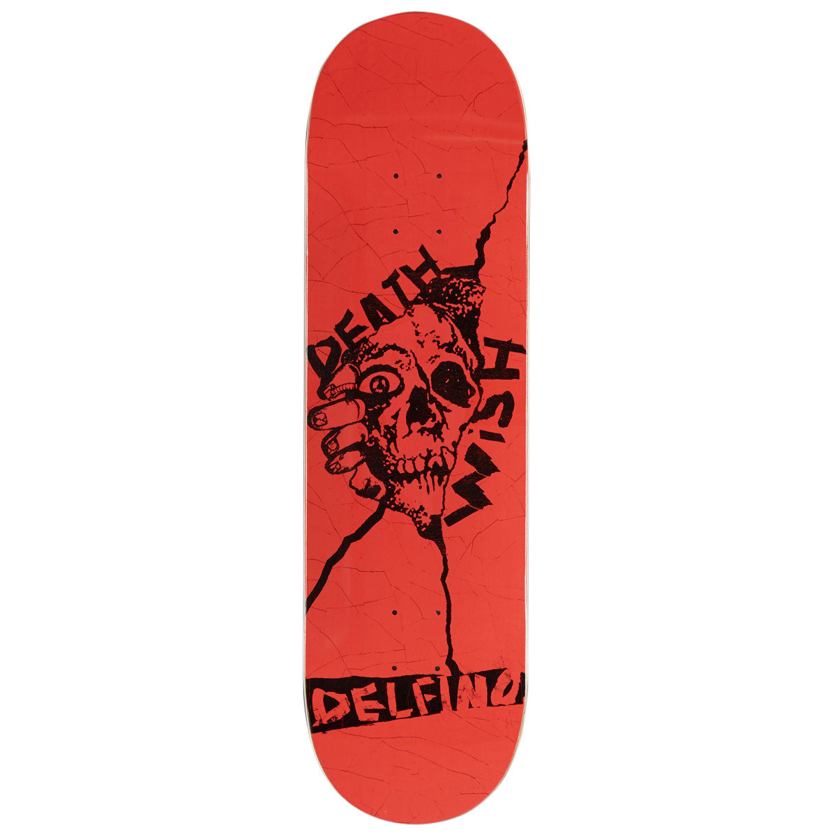 Deathwish Pedro Delfino Rot Skateboard Deck - 8.50