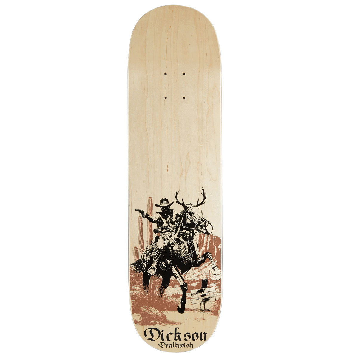 Deathwish Jon Dickson Hunt Skateboard Deck - 8.25