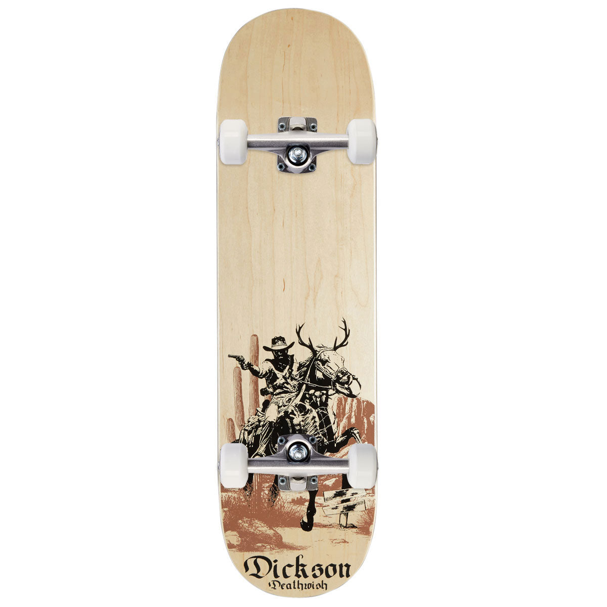 Deathwish Jon Dickson Hunt Skateboard Complete - 8.25
