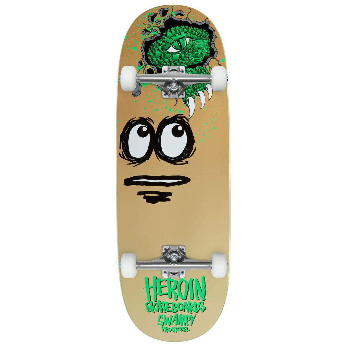 Heroin Swampy Egg Skateboard Complete - 11.00