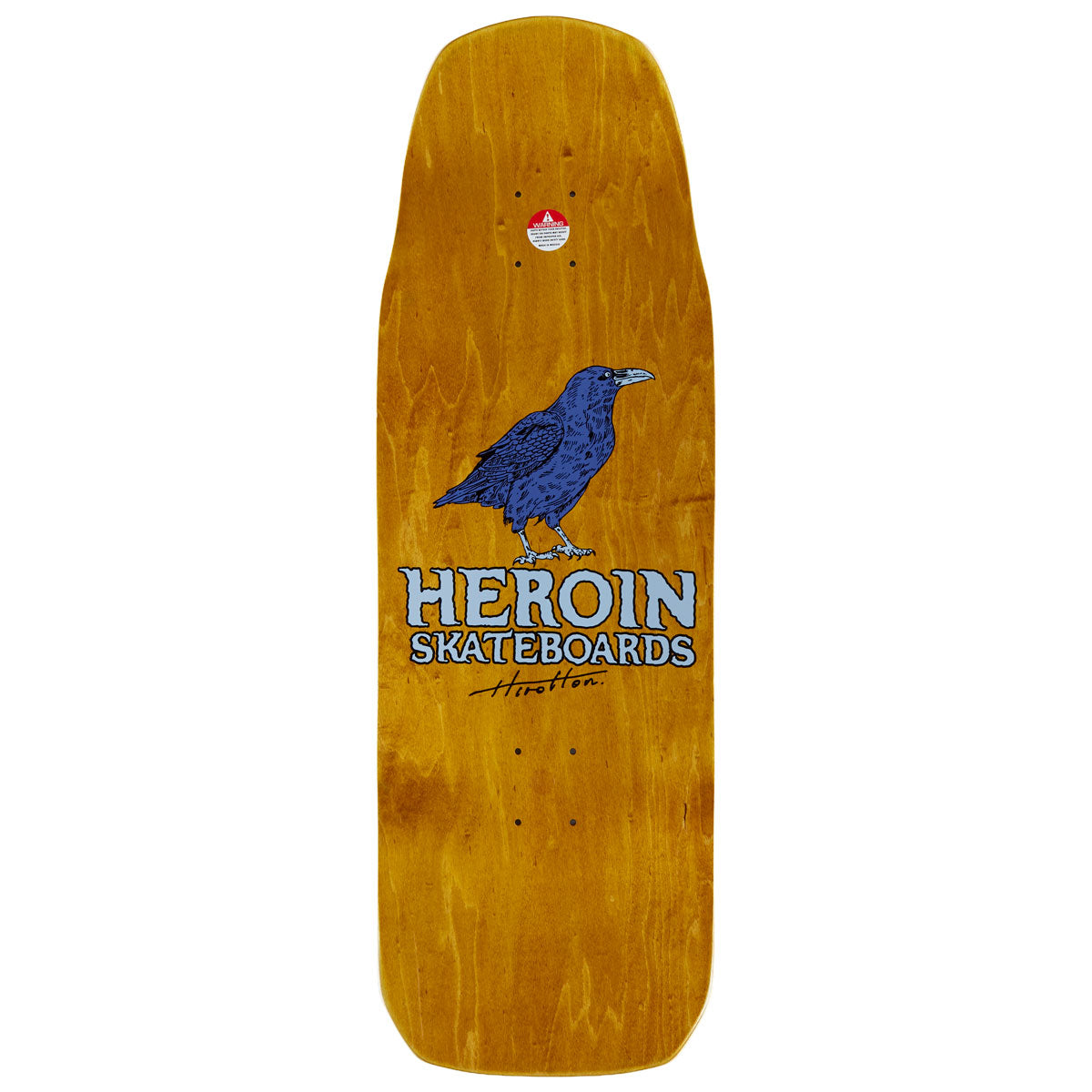 Heroin Nolan Houghton Crow Skateboard Complete - 9.90
