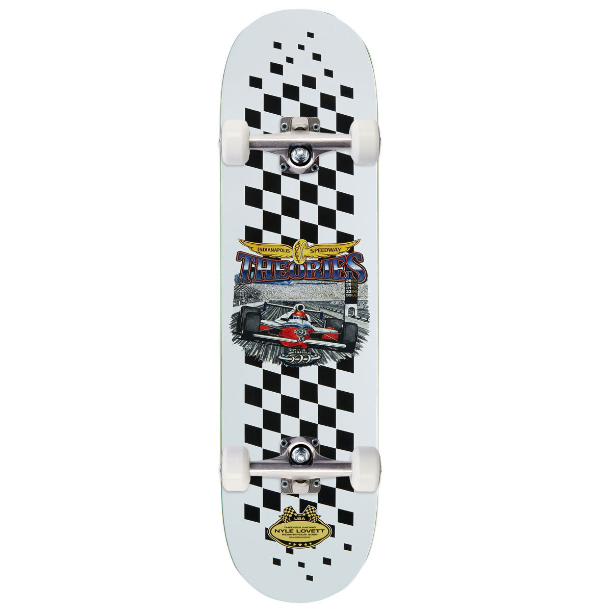 Theories Nyle Lovett Speedway Skateboard Complete - 8.25