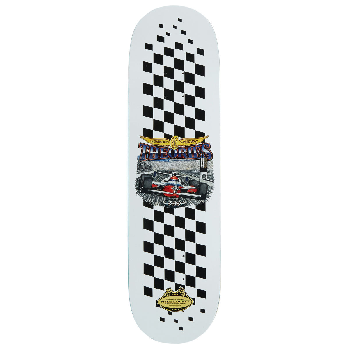 Theories Nyle Lovett Speedway Skateboard Deck - 8.50