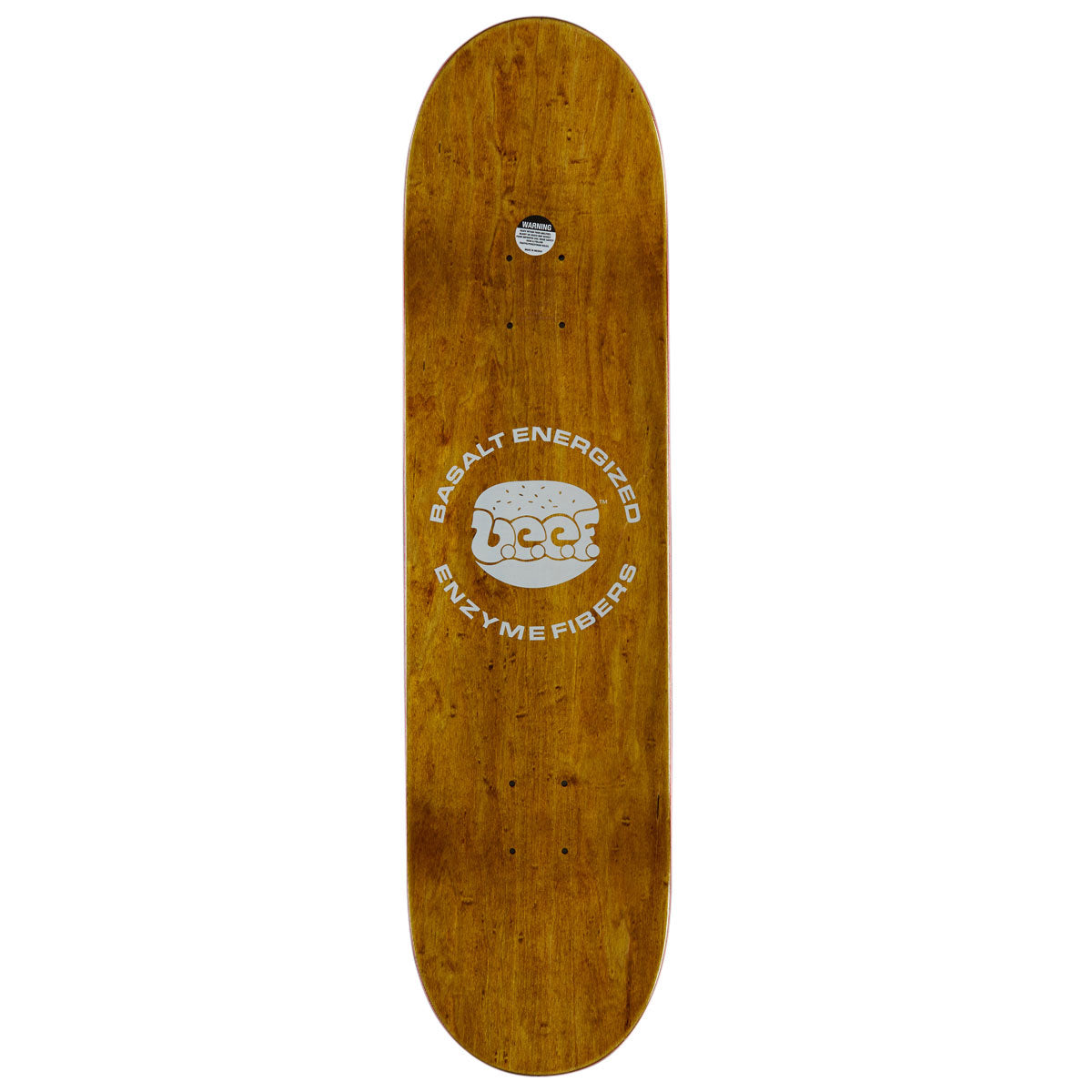 WKND Enzyme B.E.E.F MC Skateboard Deck - Black - 8.25