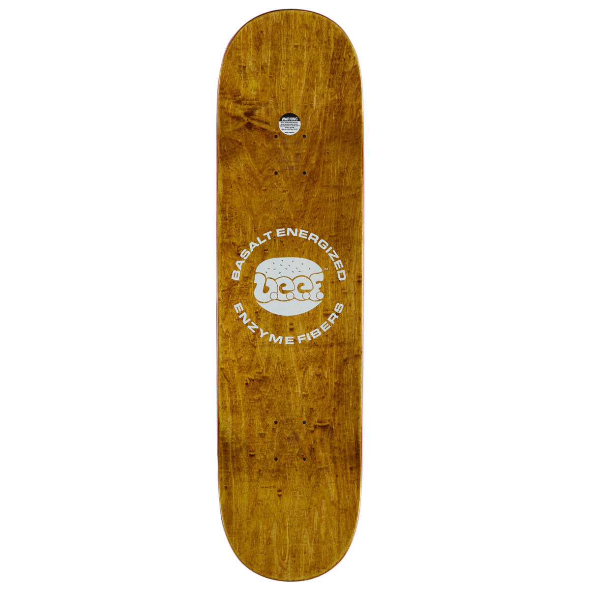 WKND Enzyme B.E.E.F SN Skateboard Deck - Black - 8.37