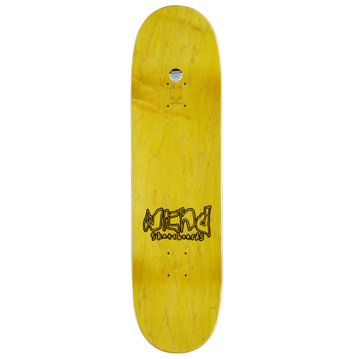 WKND Alive + Well Tanner Burzinski MC Skateboard Deck - Glitter Fleck - 8.58