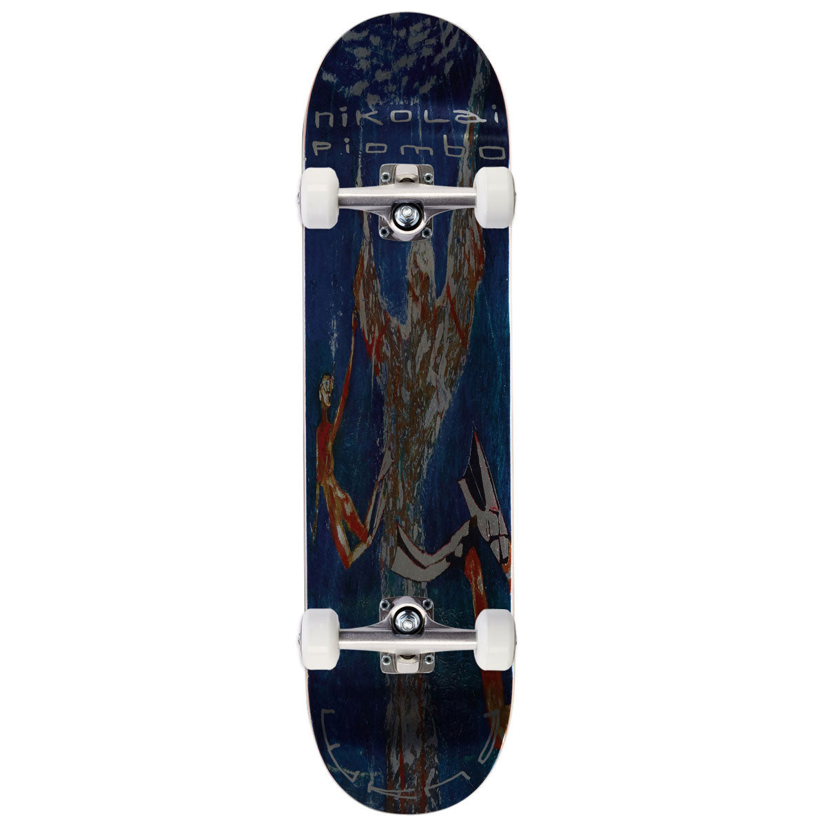 WKND Unlocked Nikolai Piombo MC Skateboard Complete - Metallic Foil - 8.00