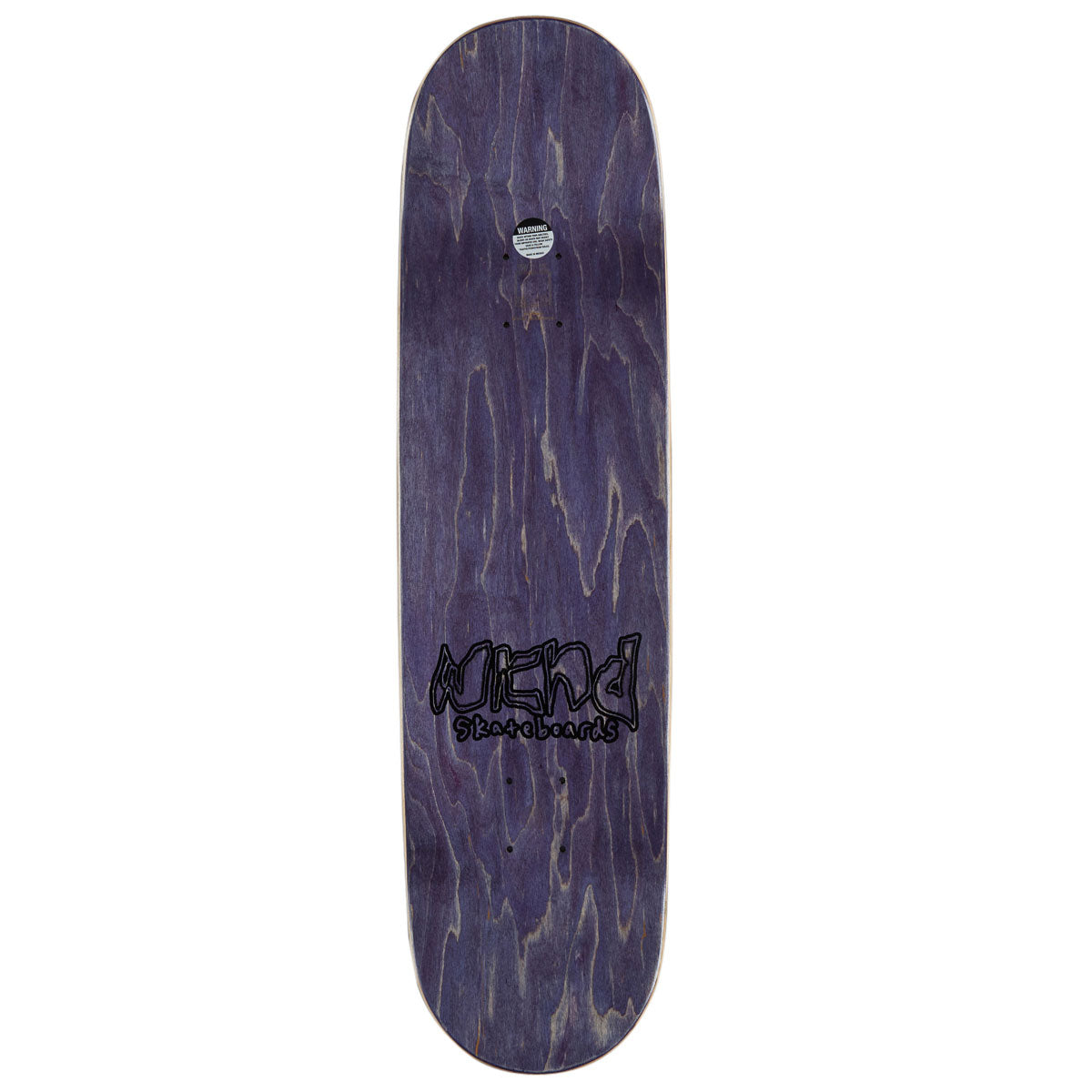 WKND Mumbler Team WB Skateboard Deck - Black - 8.37