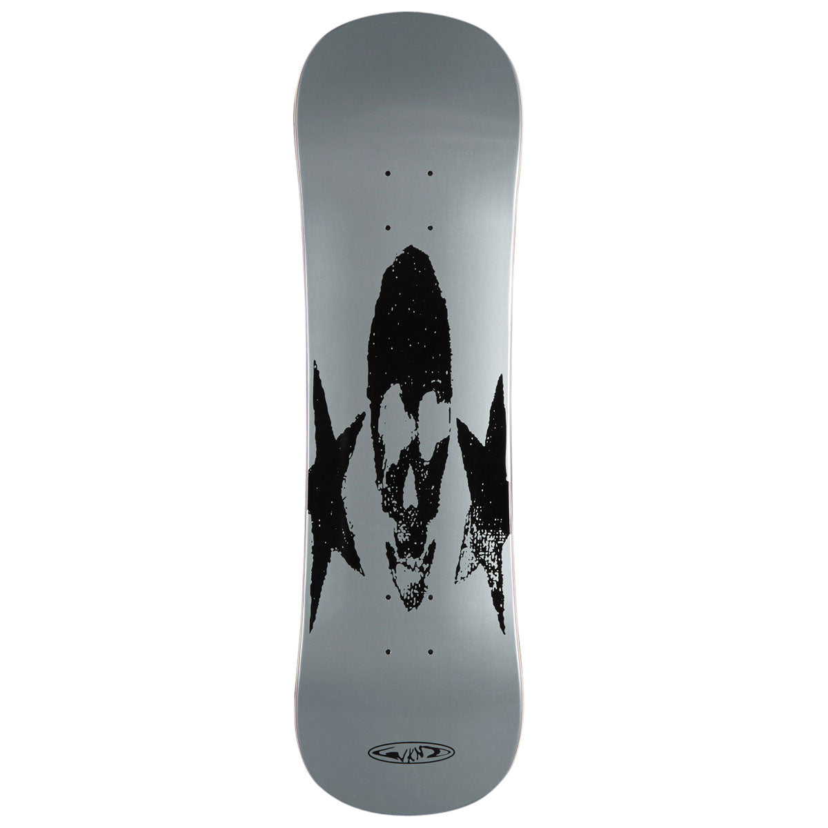 WKND Mumbler Summer Faux Snow Skate Skateboard Deck - Silver - 8.89