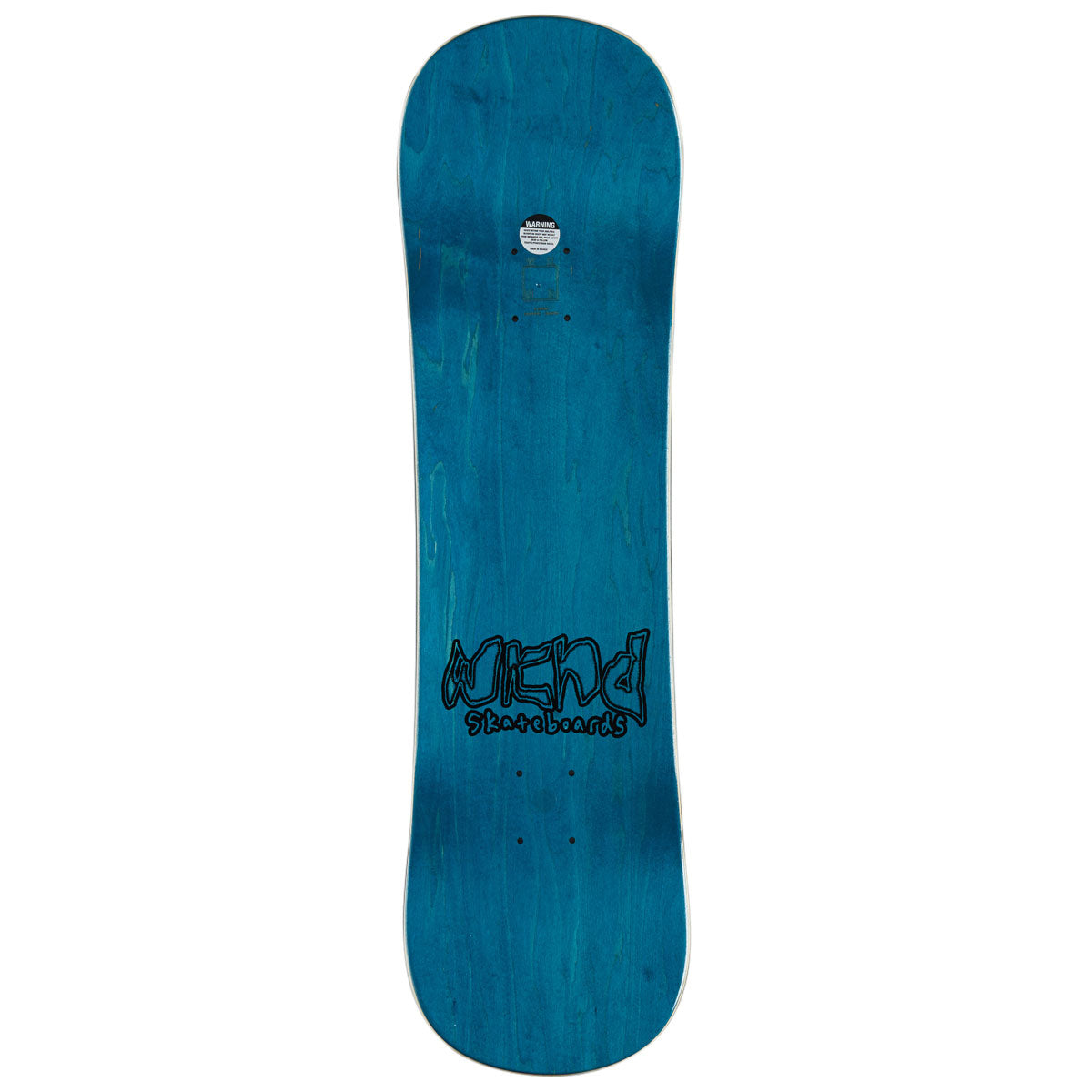 WKND Mumbler Summer Faux Snow Skate Skateboard Complete - Silver - 8.89