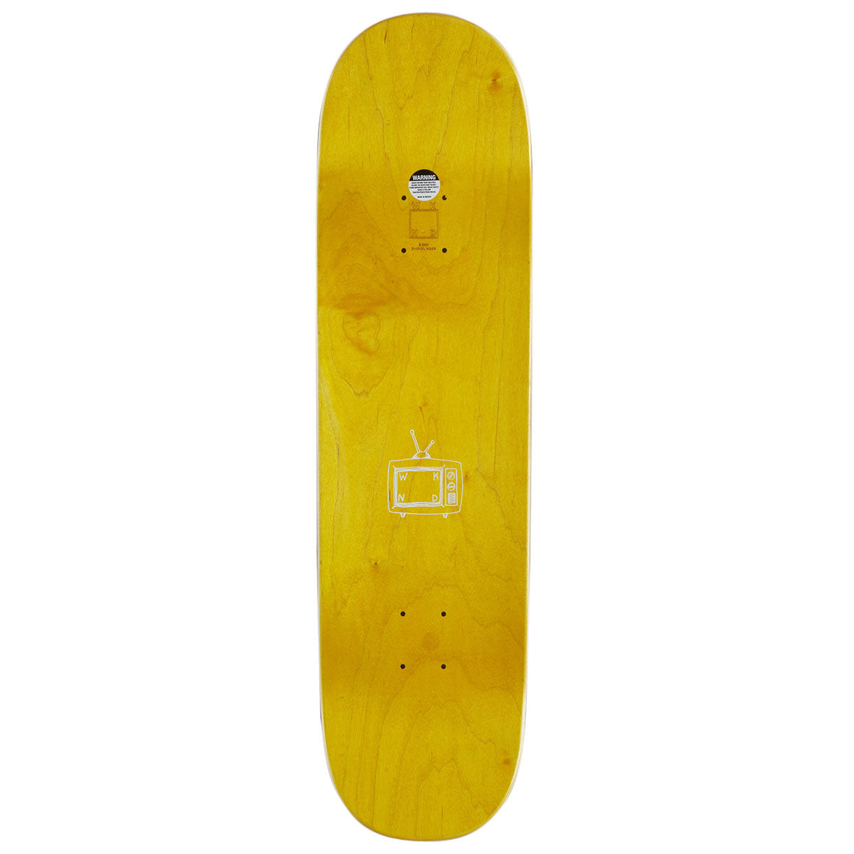 WKND Logo SN Skateboard Complete - Yellow - 8.60