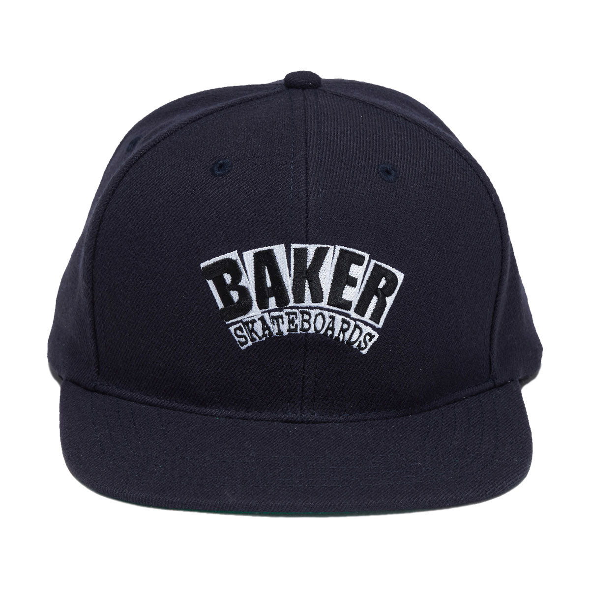 Baker Arch Logo Snapback Hat - Navy image 2