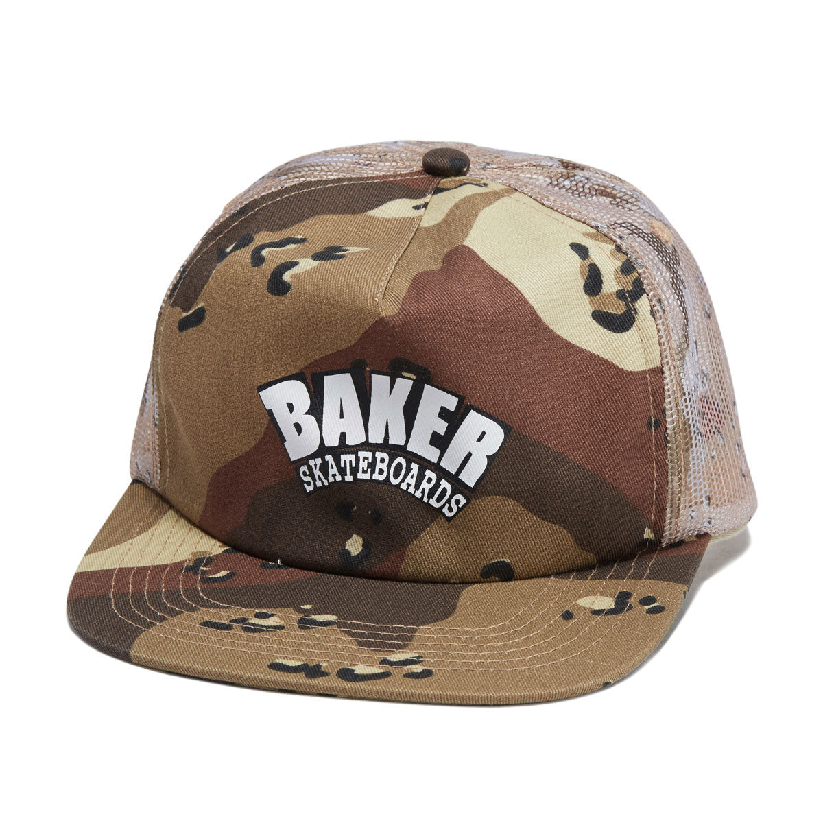 Baker Arch Logo Snapback Hat - Camo image 1