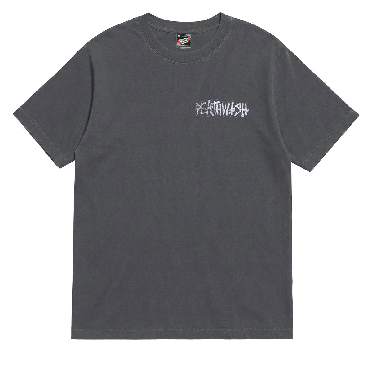 Deathwish Samborgini Reaper Garment Dyed T-Shirt - Black image 2