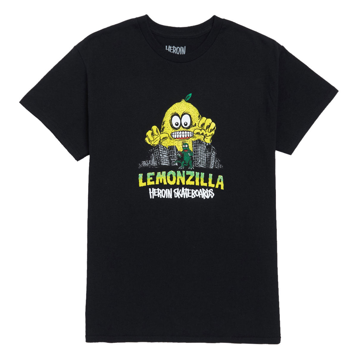Heroin Lemonzilla T-Shirt - Black image 1