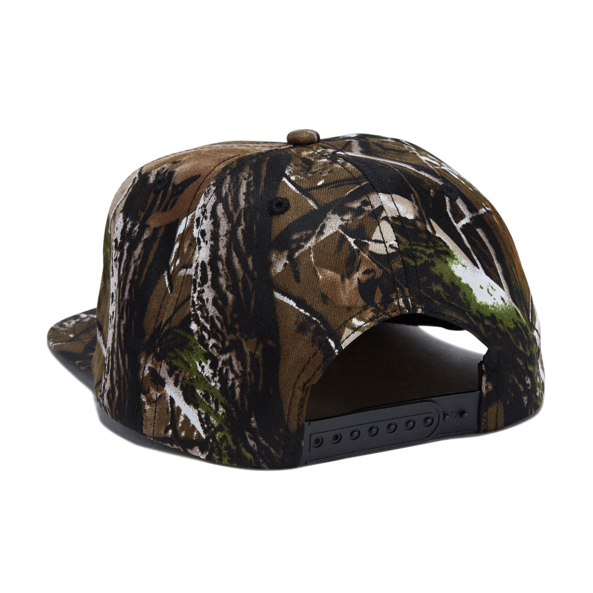 Heroin Script Nylon Snapback Hat - Camo image 2