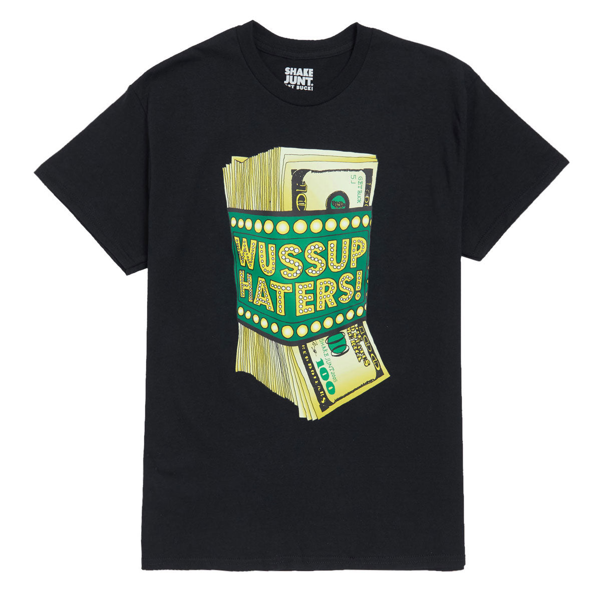 Shake Junt Money Talks T-Shirt - Black image 1