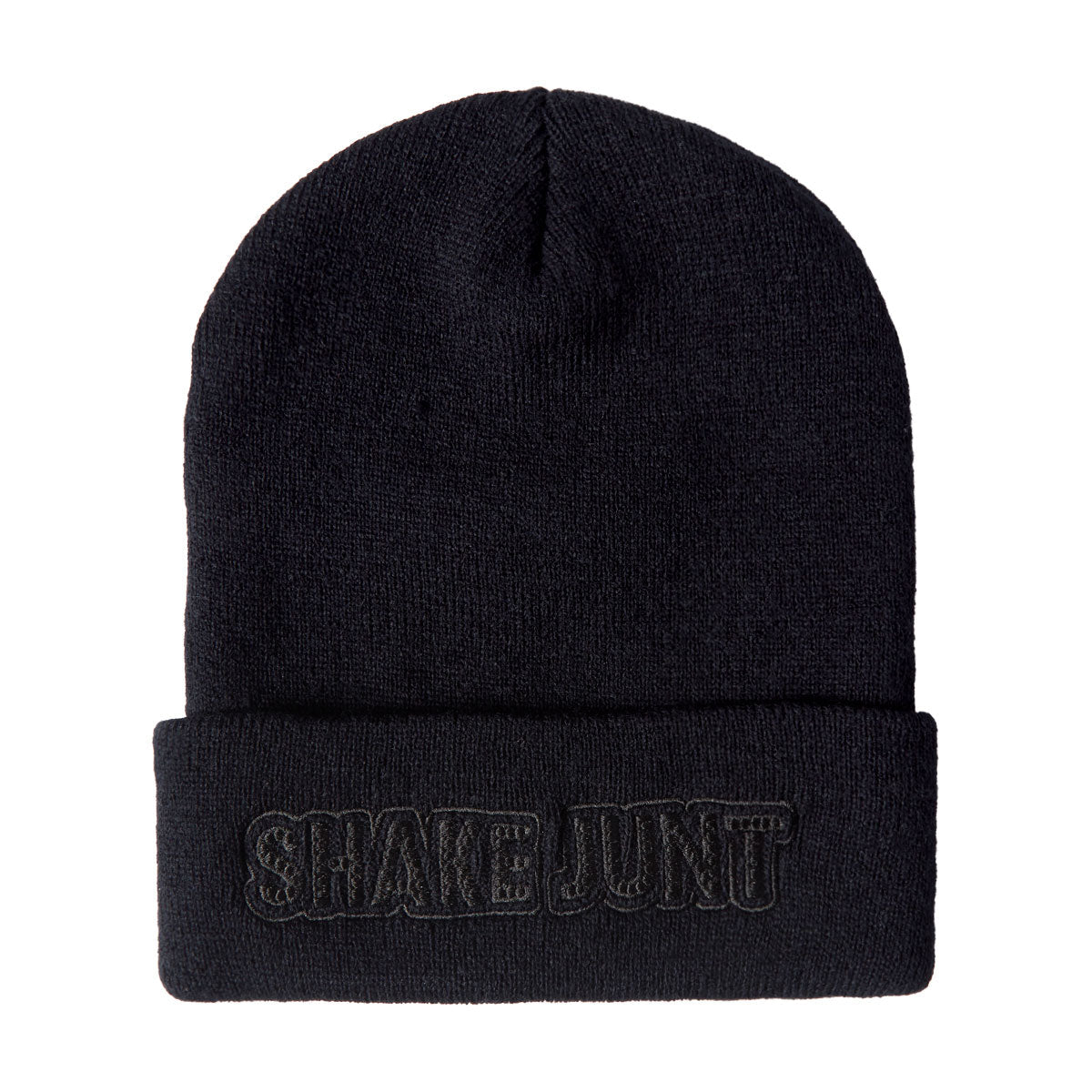 Shake Junt Stretch Logo Beanie - Black image 1