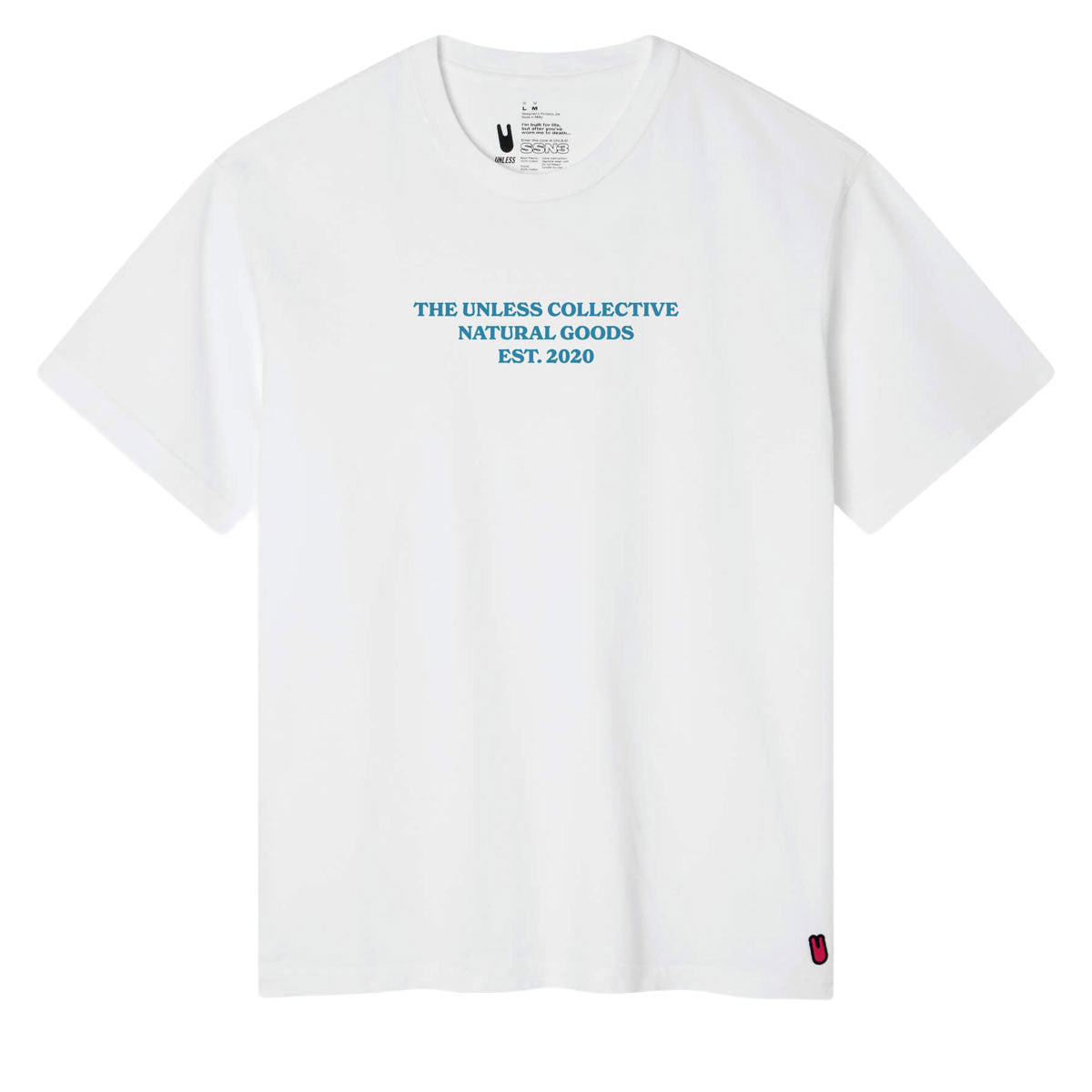 Unless Natural Goods T-Shirt - White image 1