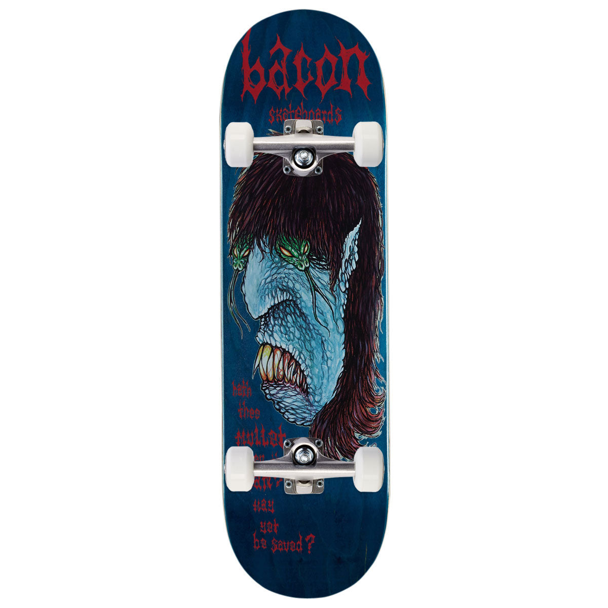 Bacon Mullet Skateboard Complete - 9.00