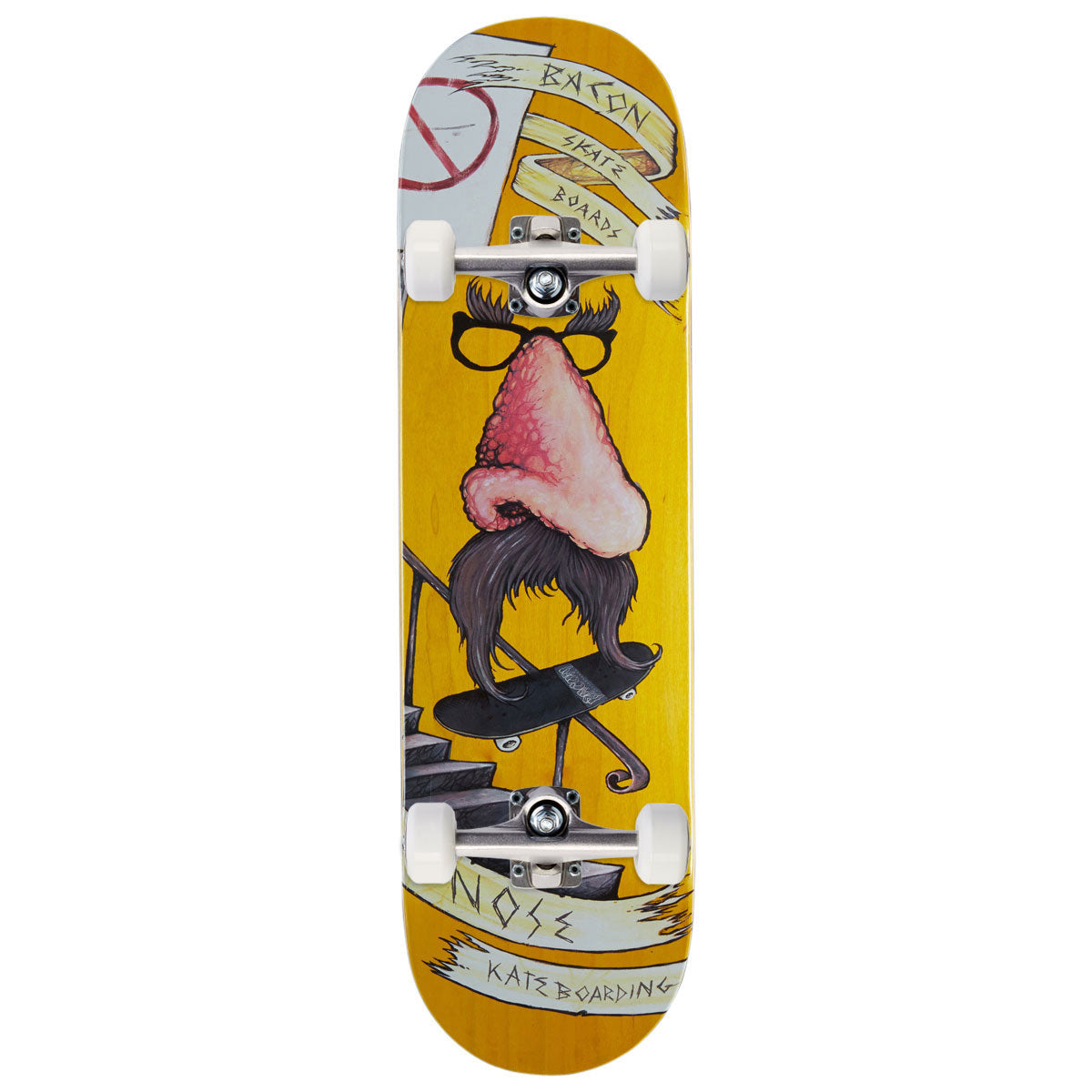 Bacon Nose Kating Skateboard Complete - 8.75