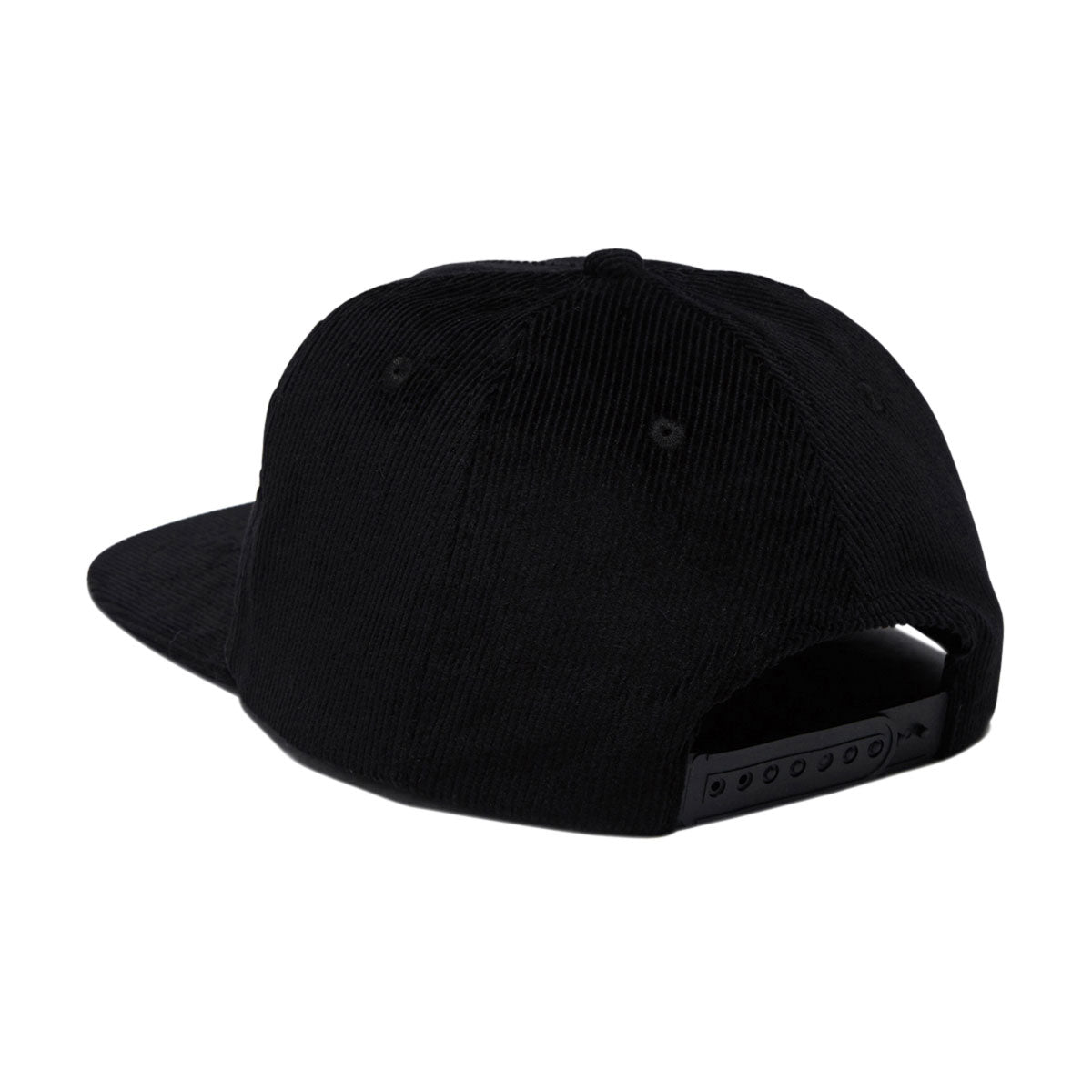 Loosey Smiley Studded Snapback Hat - Black image 2