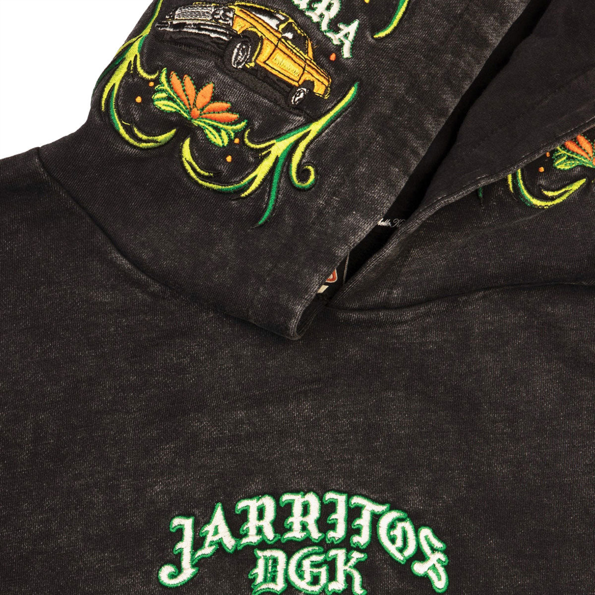 DGK x Jarritos Sabor Hoodie - Washed Black image 3