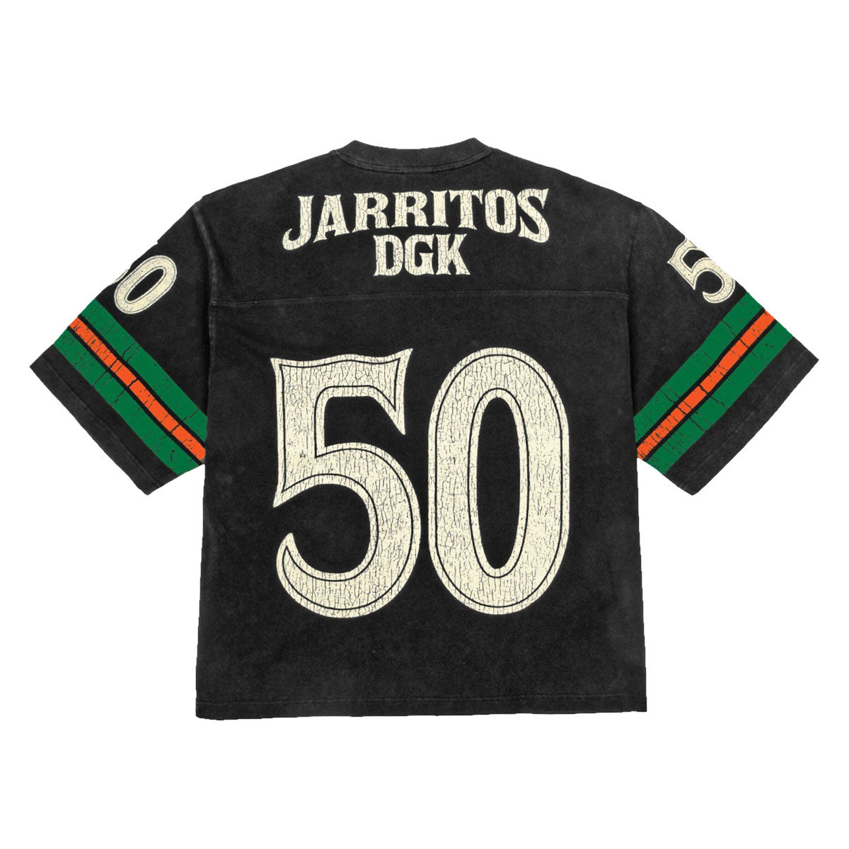 DGK x Jarritos Juego Football Jersey - Washed Black image 2