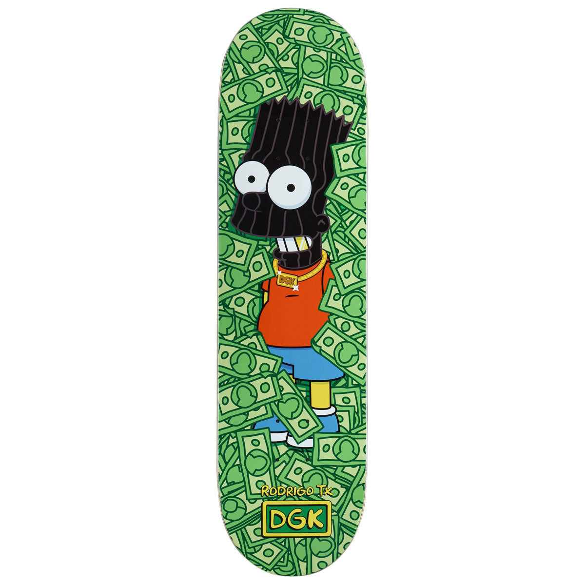 DGK Masked TX Skateboard Deck - 8.25