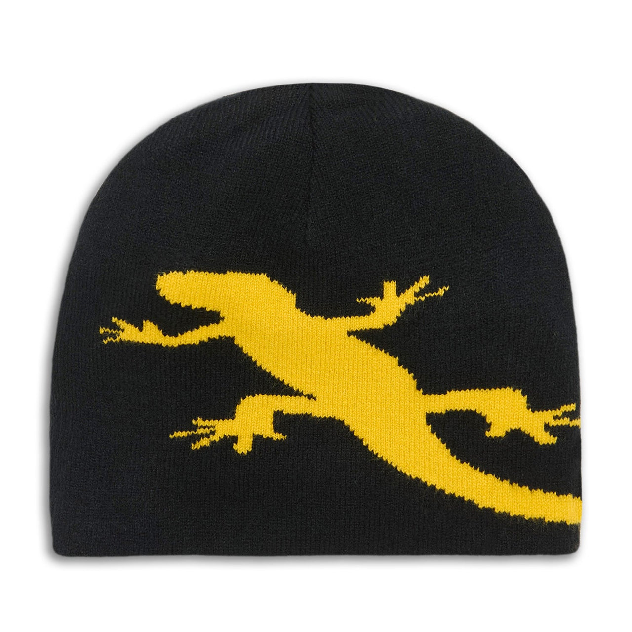 CCS Reversible Amphibian Skully Beanie - Yellow/Black image 3