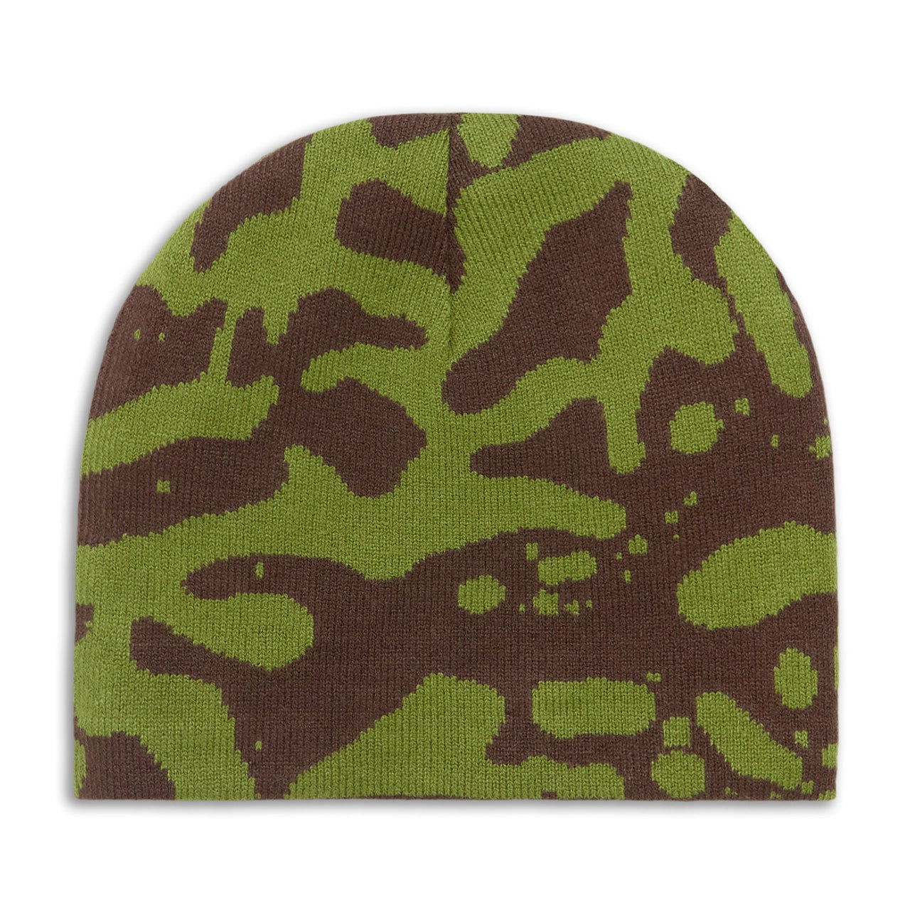 CCS Reversible Amphibian Skully Beanie - Green/Brown image 2