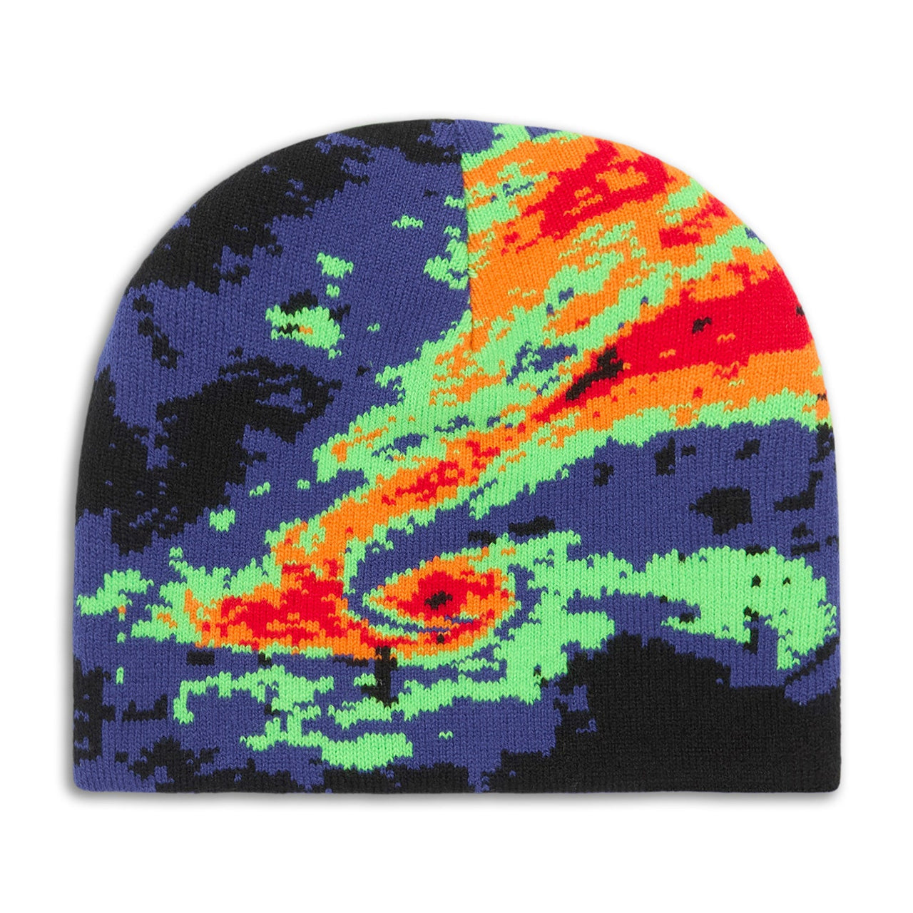 CCS Reversible Forecast Skully Beanie - Hurricane Blue image 2