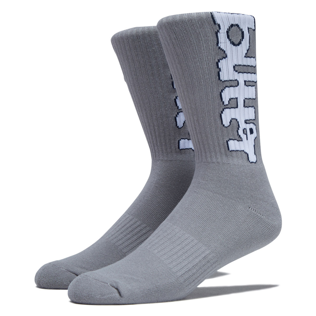Butter Goods Warped Socks - Grey image 1