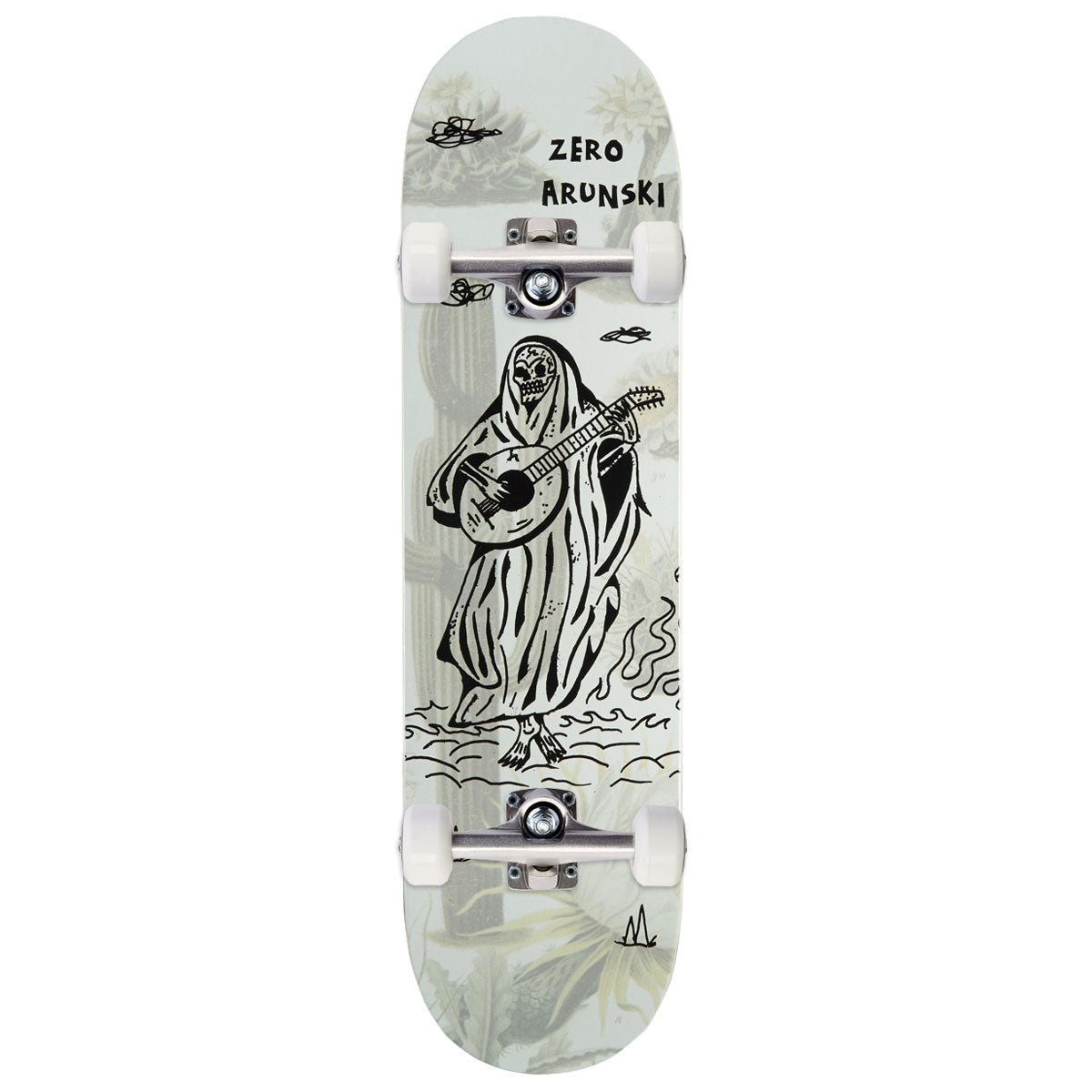 Zero Heavy Slime Adam Arunski Skateboard Complete - 8.25