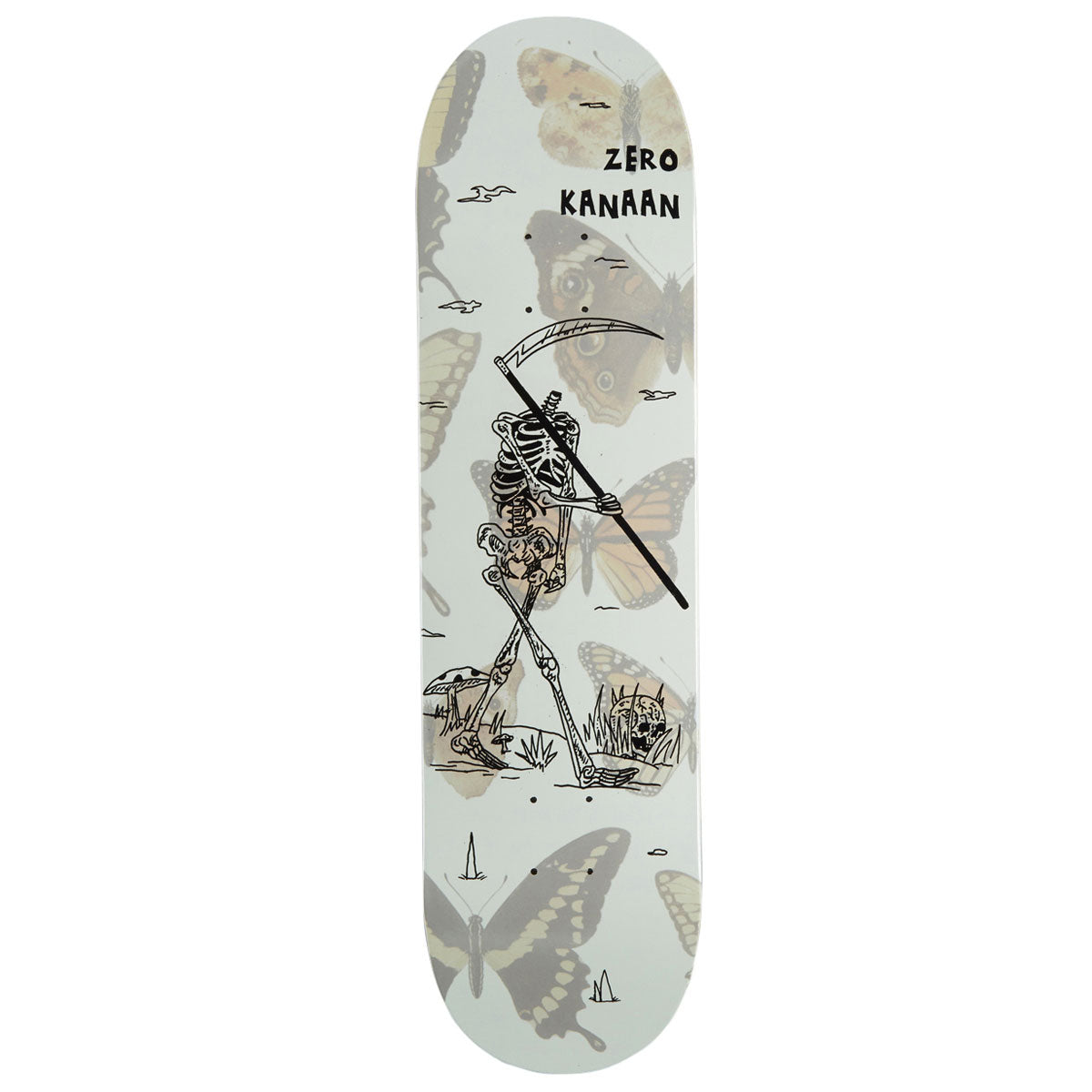 Zero Heavy Slime Kanaan Dern Skateboard Deck - 8.25