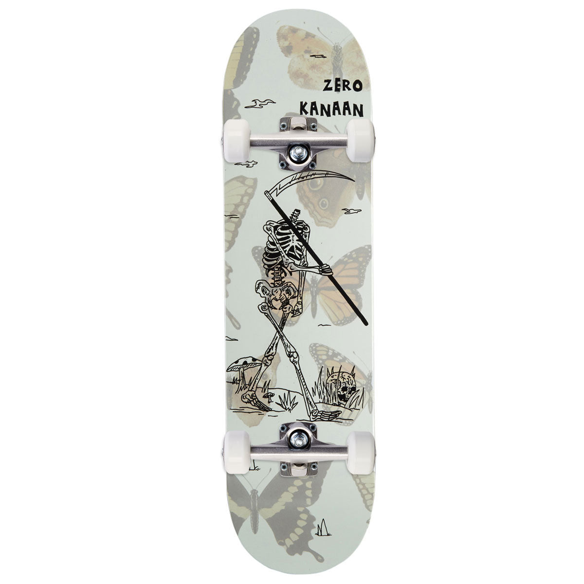 Zero Heavy Slime Kanaan Dern Skateboard Complete - 8.25
