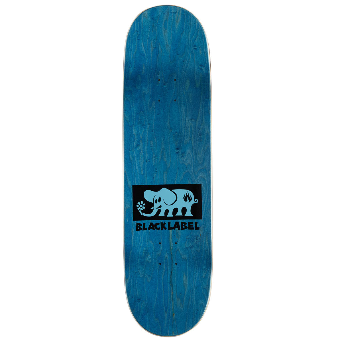 Black Label Elephant Fade Skateboard Deck - 9.00