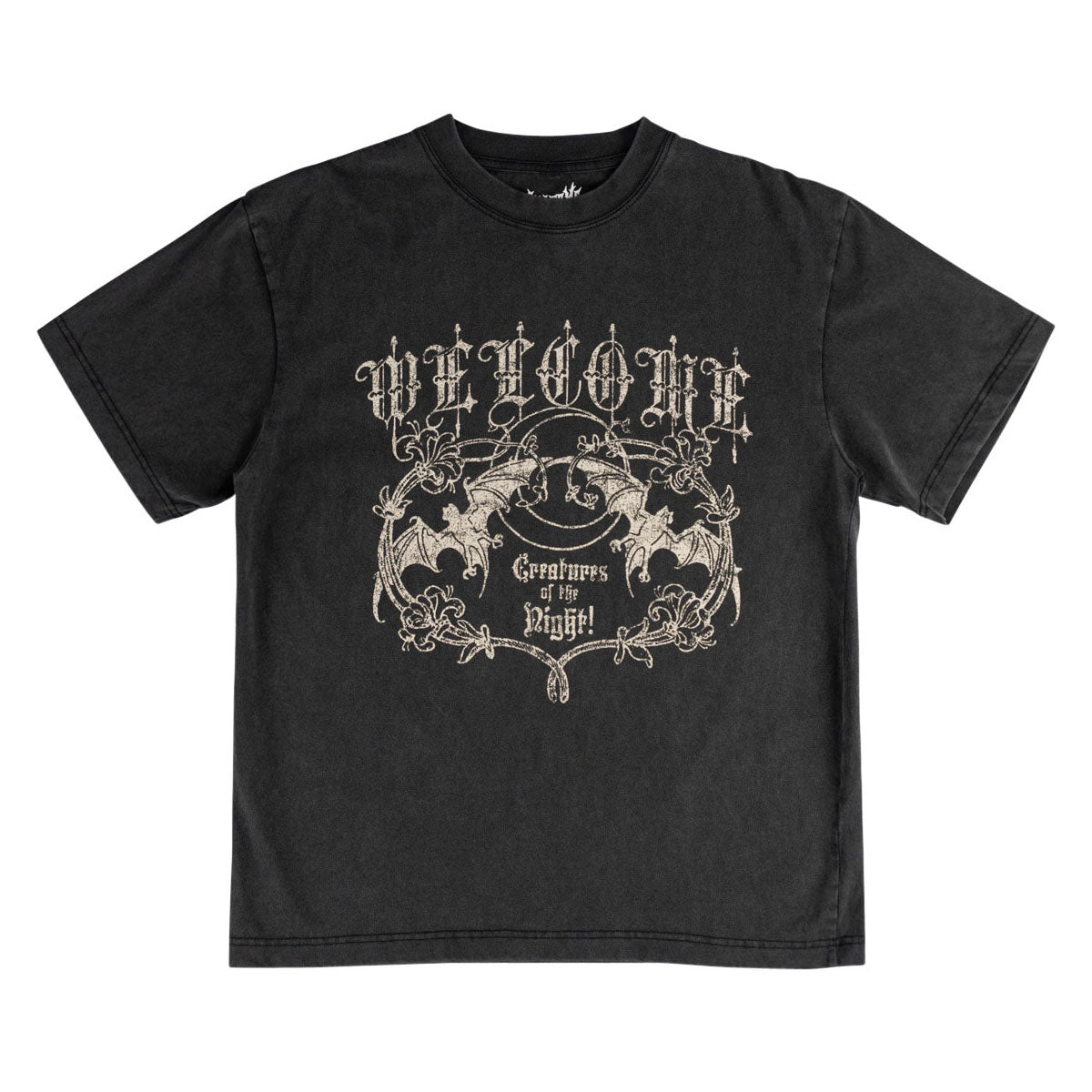 Welcome Night Creature T-Shirt - Vintage Black image 1
