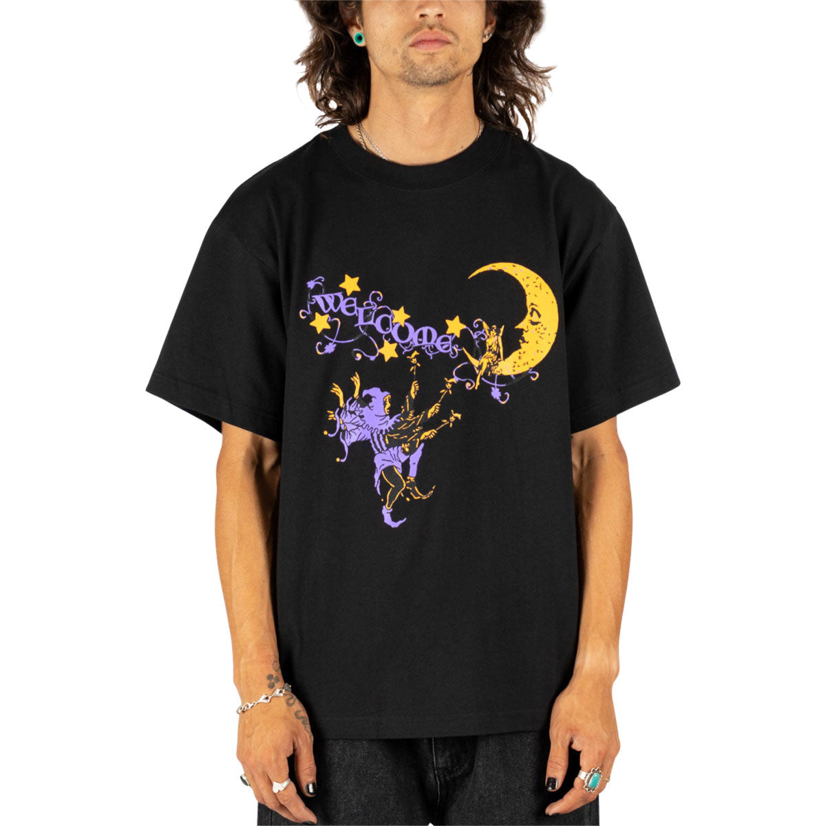 Welcome Triple Trickster T-Shirt - Black image 2