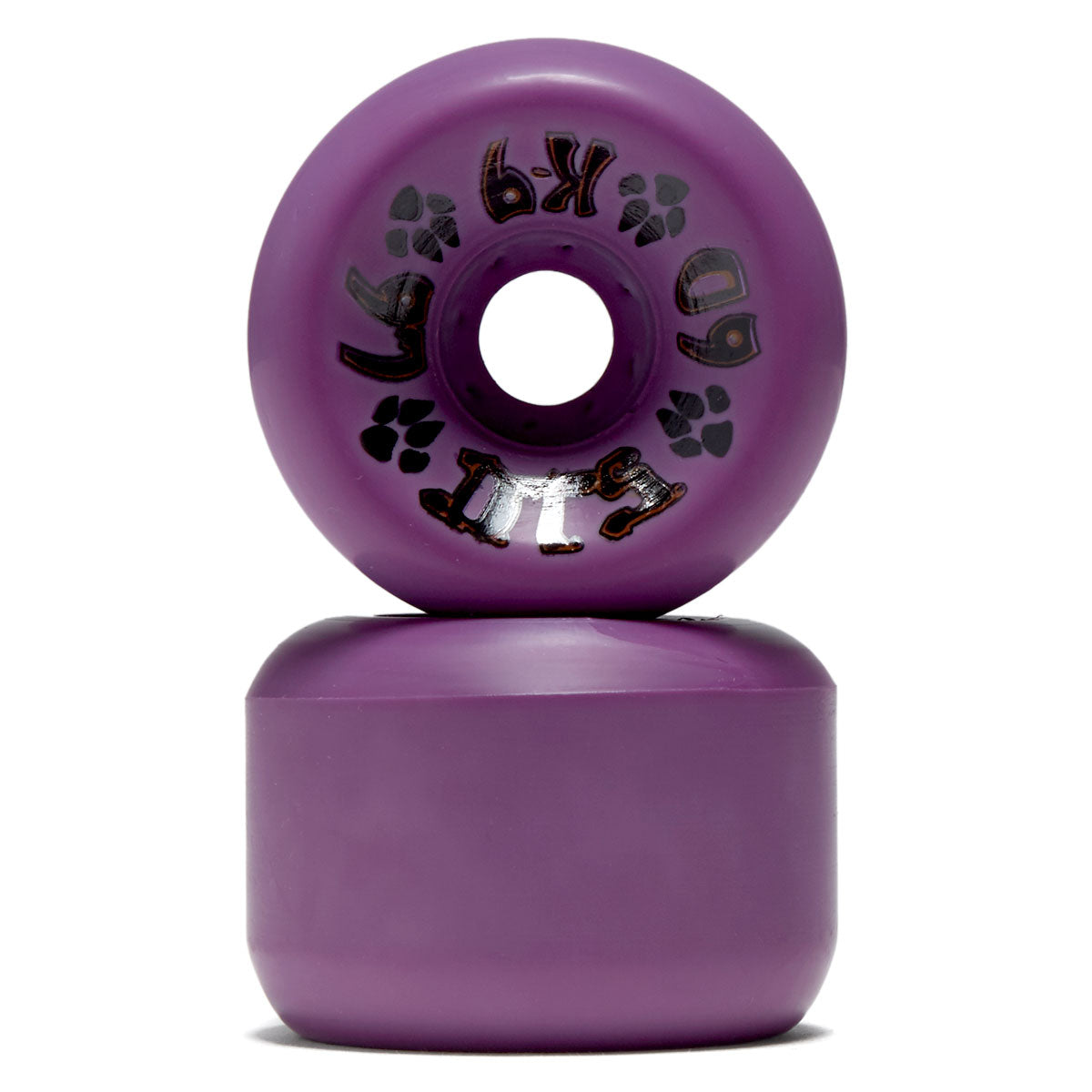 Dogtown K-9 80s 97a Skateboard Wheels - Purple Haze - 60mm image 2