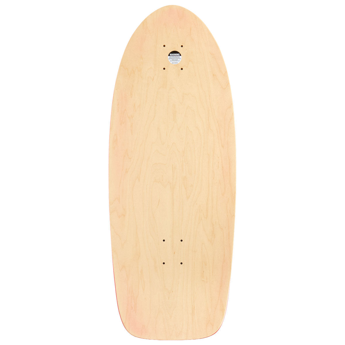 Dogtown Big Foot OG 70s Classic Skateboard Complete - Transparent Orange/Red Fade - 11.788