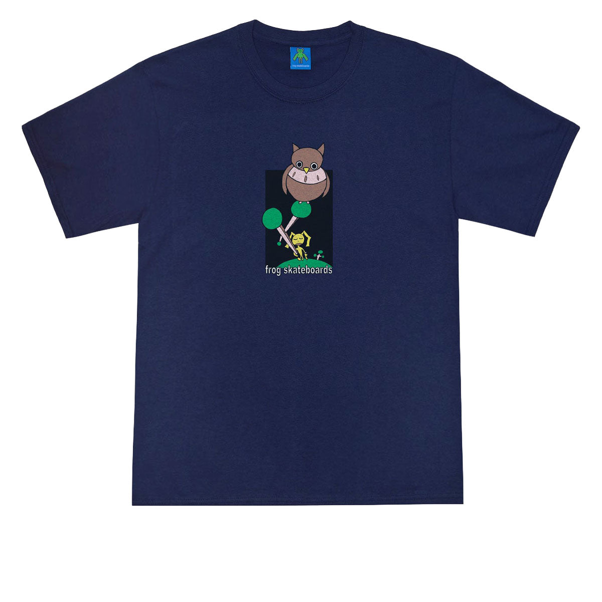 Frog Wise One T-Shirt - Navy image 1